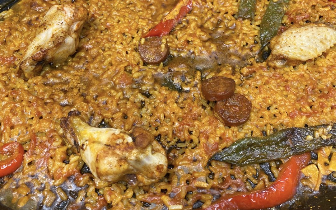 Chicken and Chorizo Paella recipe