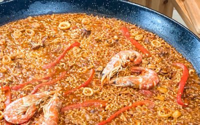 Paella de Marisco. Receta simplificada