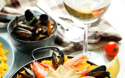 Mejores bebidas para acompañar una paella