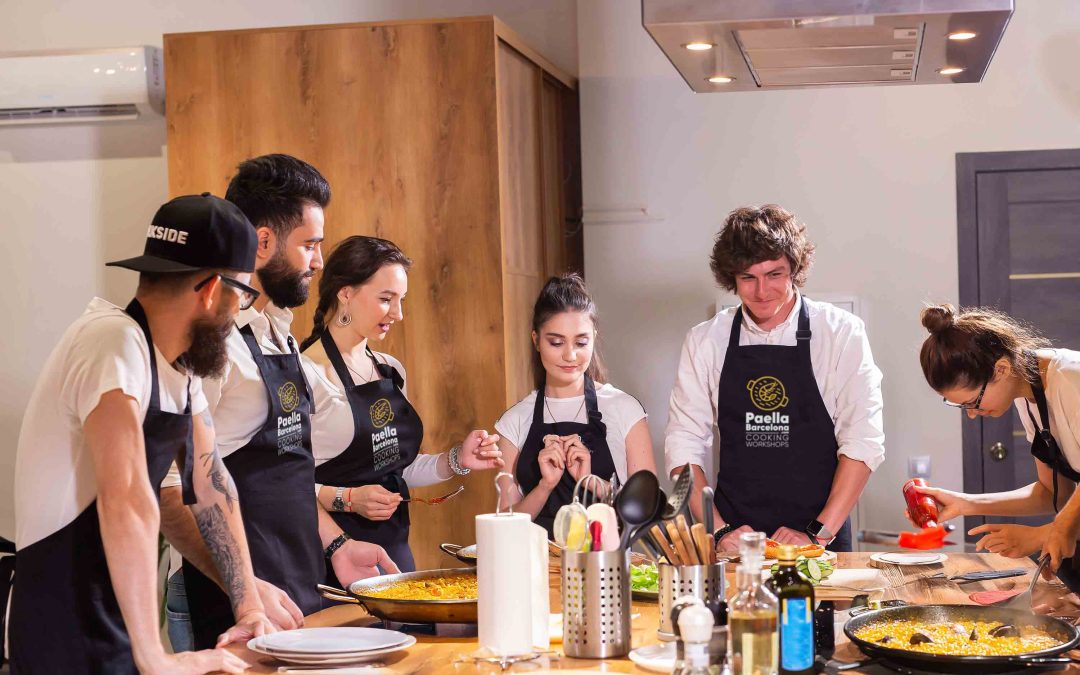 Talleres de cocina para empresas en Barcelona