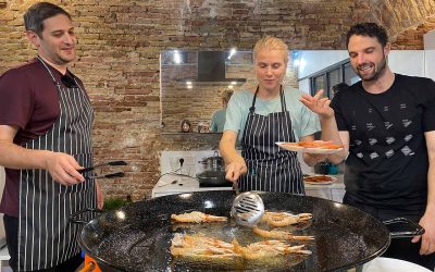Talleres de cocina para grupos en Barcelona – Paella Barcelona