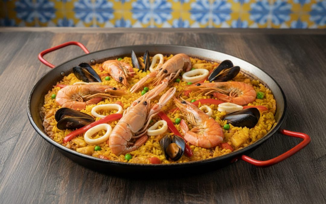 Paella de marisco: receta paso a paso con trucos de chef y socarrat perfecto