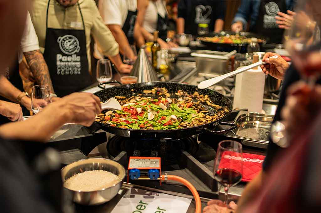 Gastronomic spaces for Cooking Team Building in Barcelona, activities for groups and corporate teams