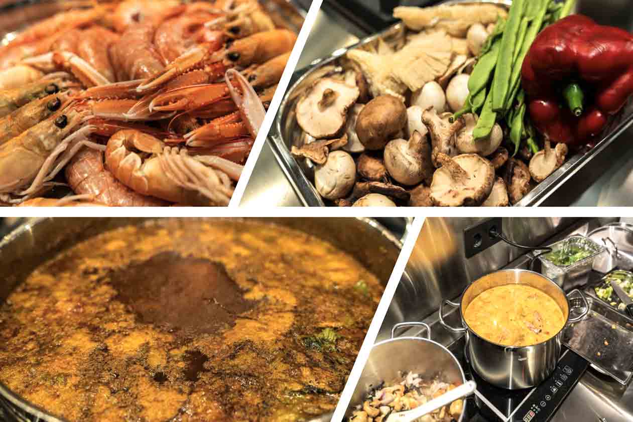 Enjoy a cooking team building in Barcelona, a hands-on experience that brings teams together through collaboration, creativity, and great food.