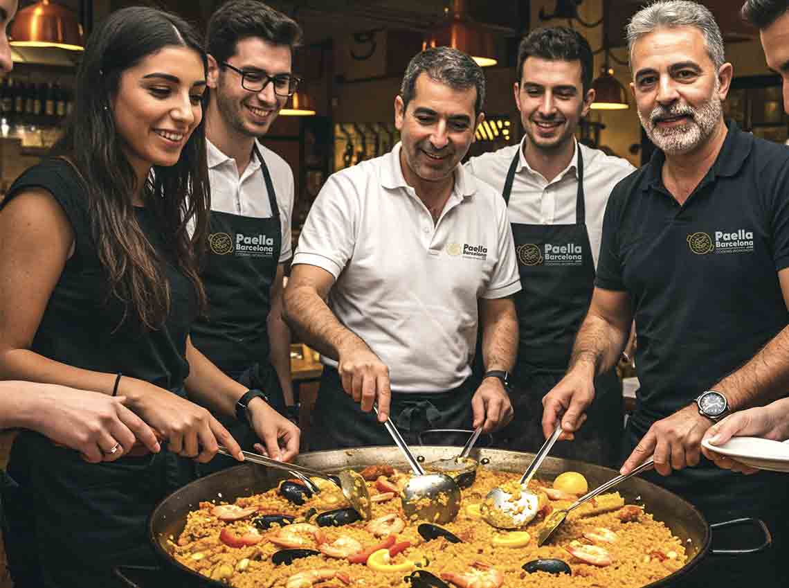 Team Building de culinario en Barcelona, actividades para grupos y equipos de empresas